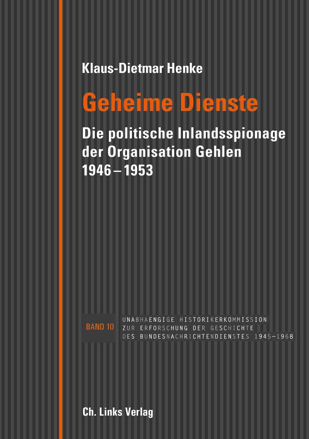 Cover: 9783962890230 | Geheime Dienste | Klaus-Dietmar Henke | Buch | 816 S. | Deutsch | 2018