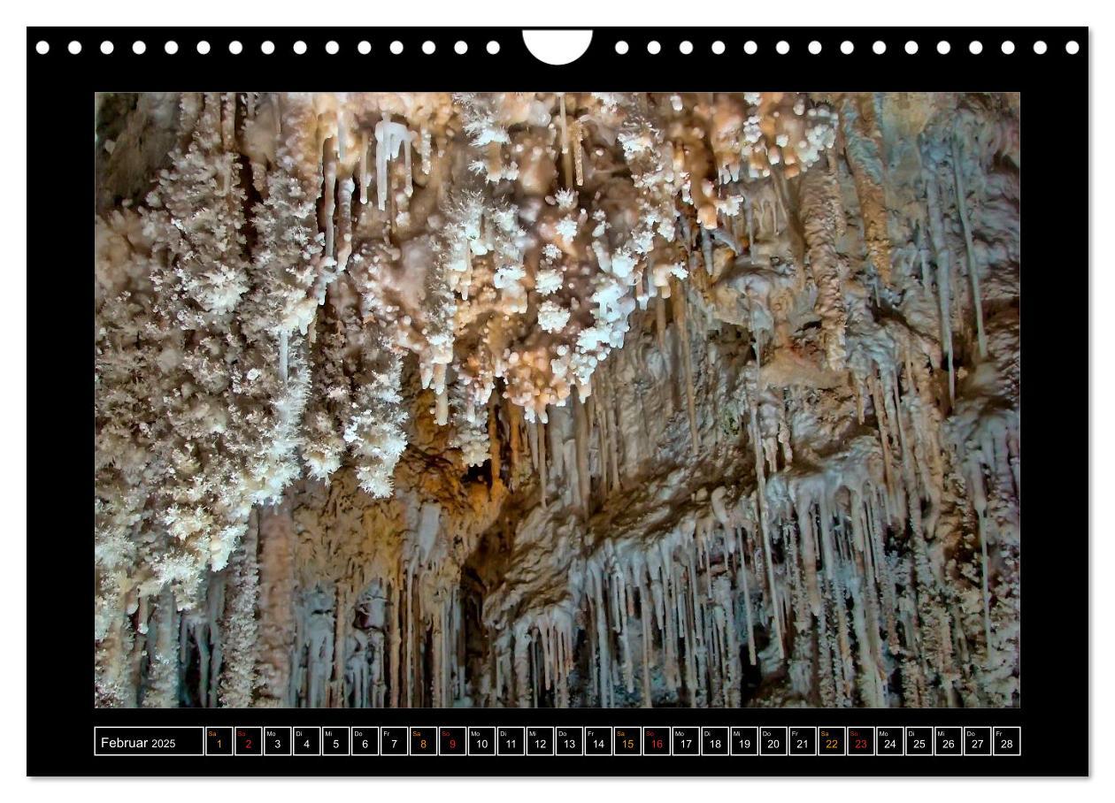 Bild: 9783435596904 | Höhlen, Stalaktiten und Stalagmiten (Wandkalender 2025 DIN A4...