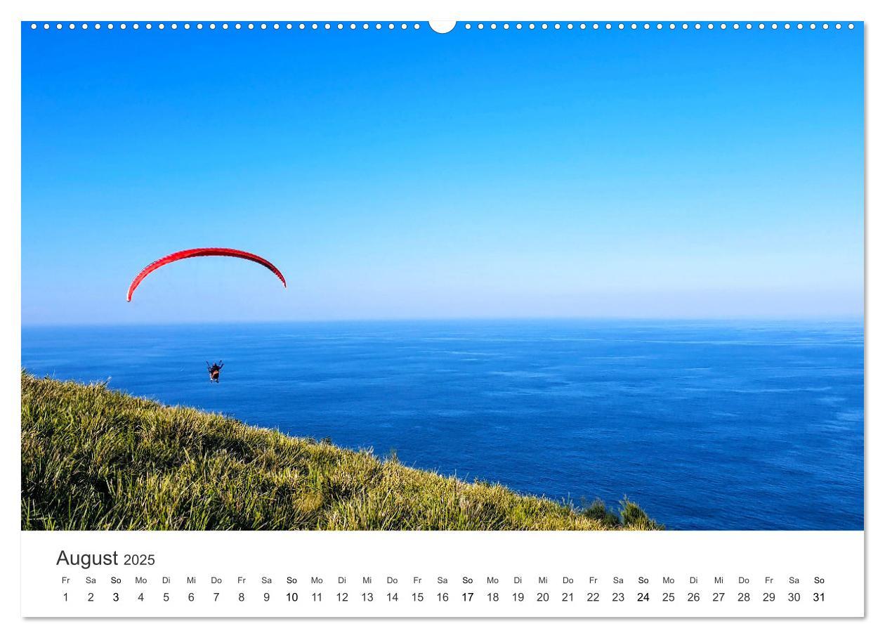 Bild: 9783383957604 | Paragleiten - Der Wunsch vom Fliegen. (Wandkalender 2025 DIN A2...