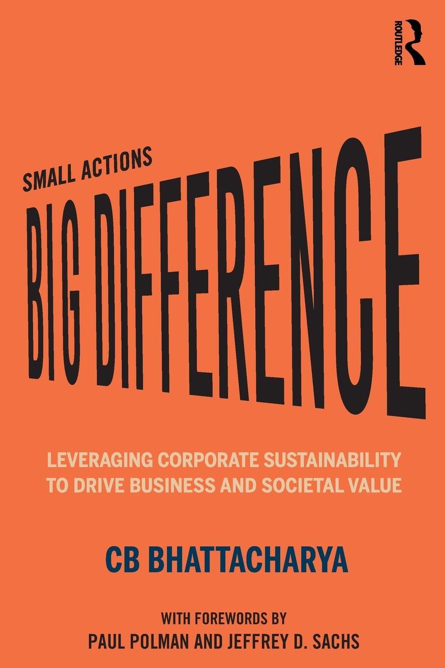 Cover: 9780367337568 | Small Actions, Big Difference | Cb Bhattacharya | Taschenbuch | 2019