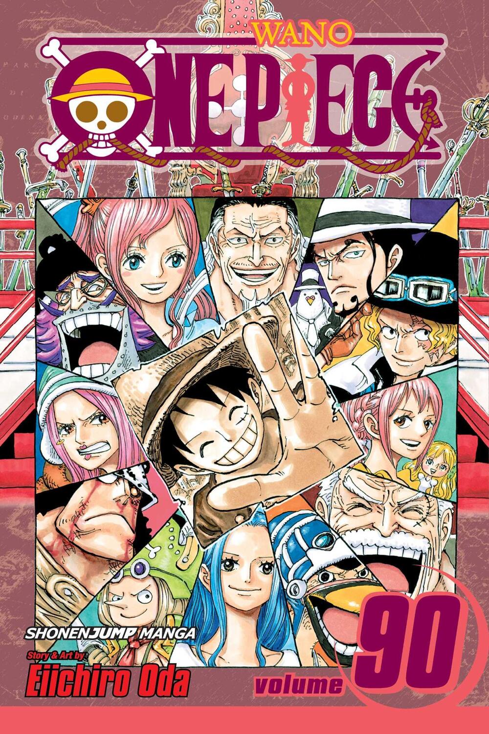 Cover: 9781974707003 | One Piece, Vol. 90 | Sacred Marijoa | Eiichiro Oda | Taschenbuch