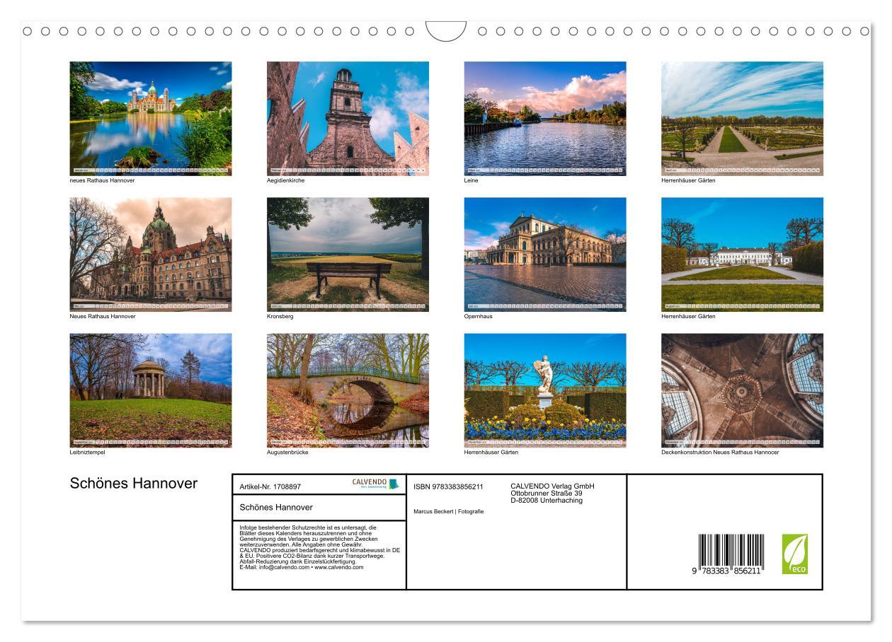 Bild: 9783383856211 | Schönes Hannover (Wandkalender 2025 DIN A3 quer), CALVENDO...