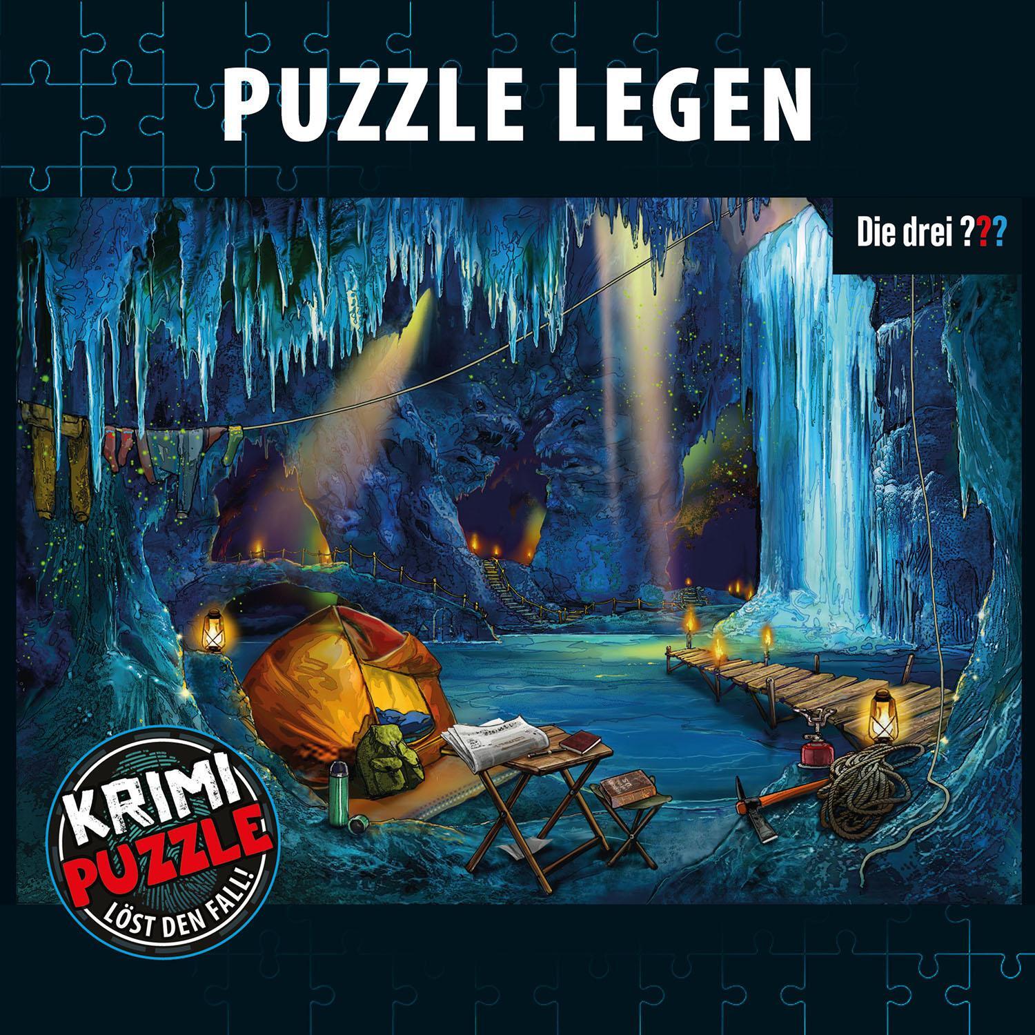 Bild: 4002051684464 | Krimi-Puzzle: Die drei ??? - Das Echo der Finsternis | Spiel | Spiel