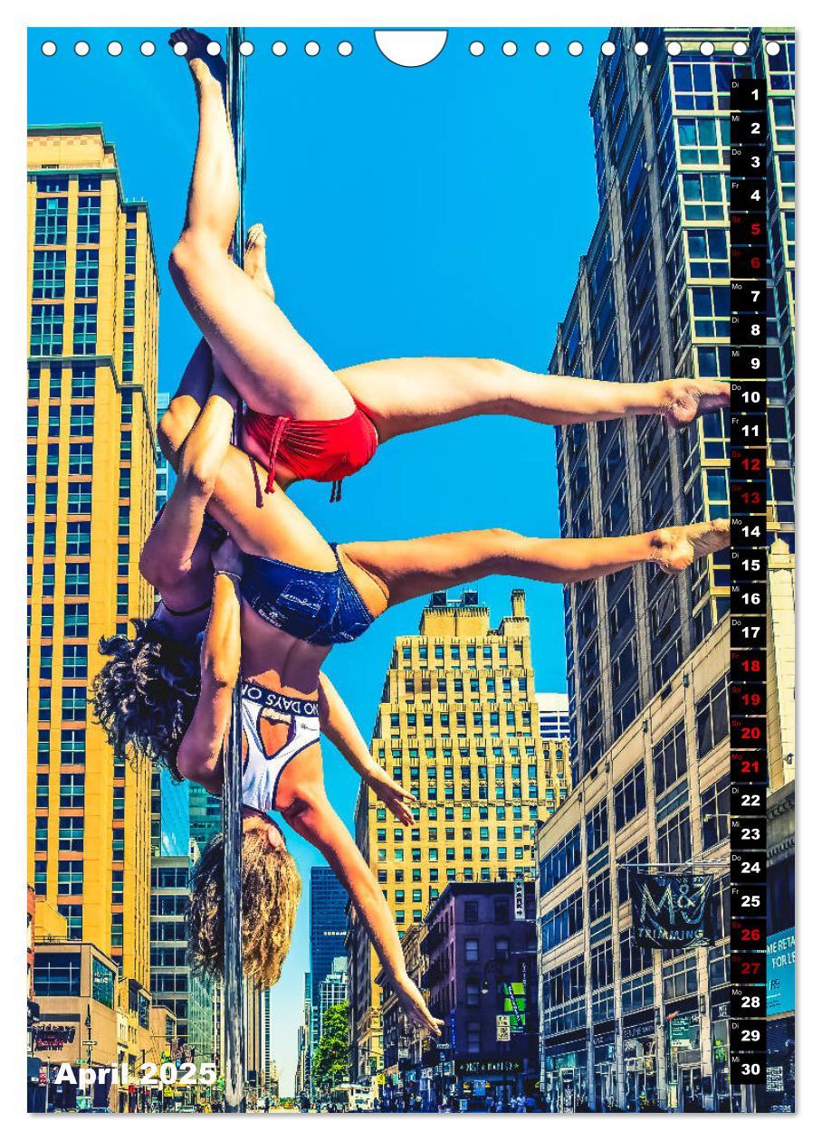 Bild: 9783435999910 | Poledance auf New Yorks Straßen (Wandkalender 2025 DIN A4 hoch),...