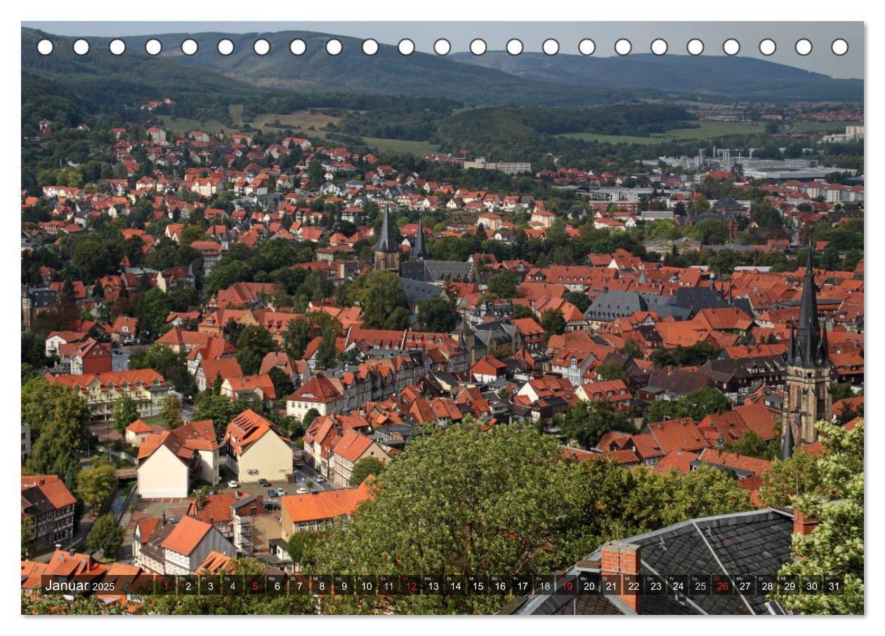 Bild: 9783435782055 | Wernigerode (Tischkalender 2025 DIN A5 quer), CALVENDO Monatskalender