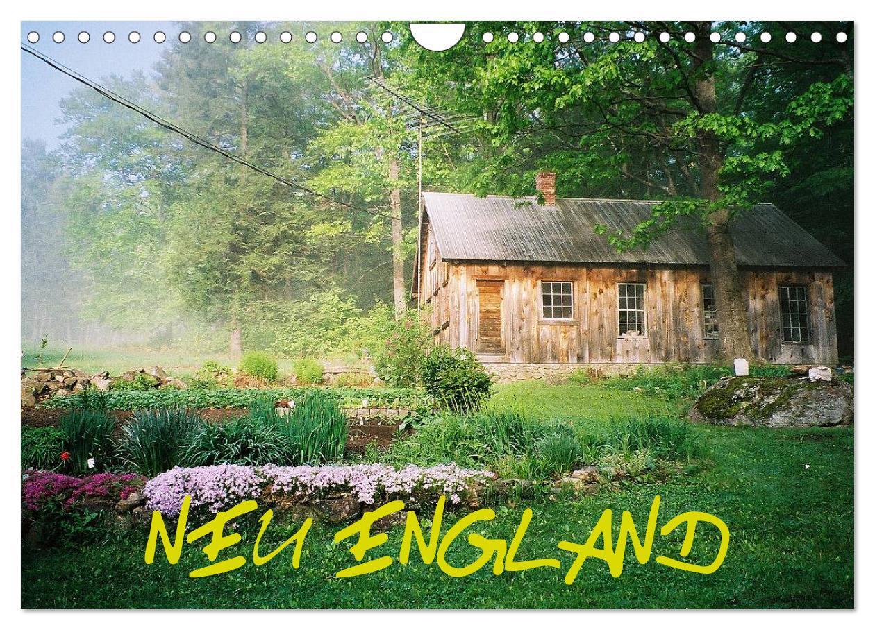 Cover: 9783435765102 | Neu England (Wandkalender 2025 DIN A4 quer), CALVENDO Monatskalender