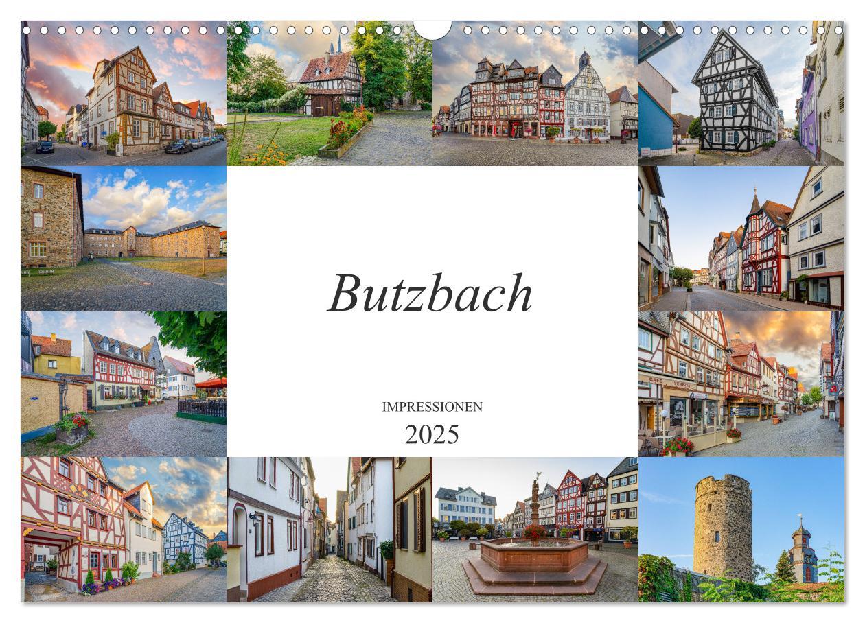 Cover: 9783435188352 | Butzbach Impressionen (Wandkalender 2025 DIN A3 quer), CALVENDO...