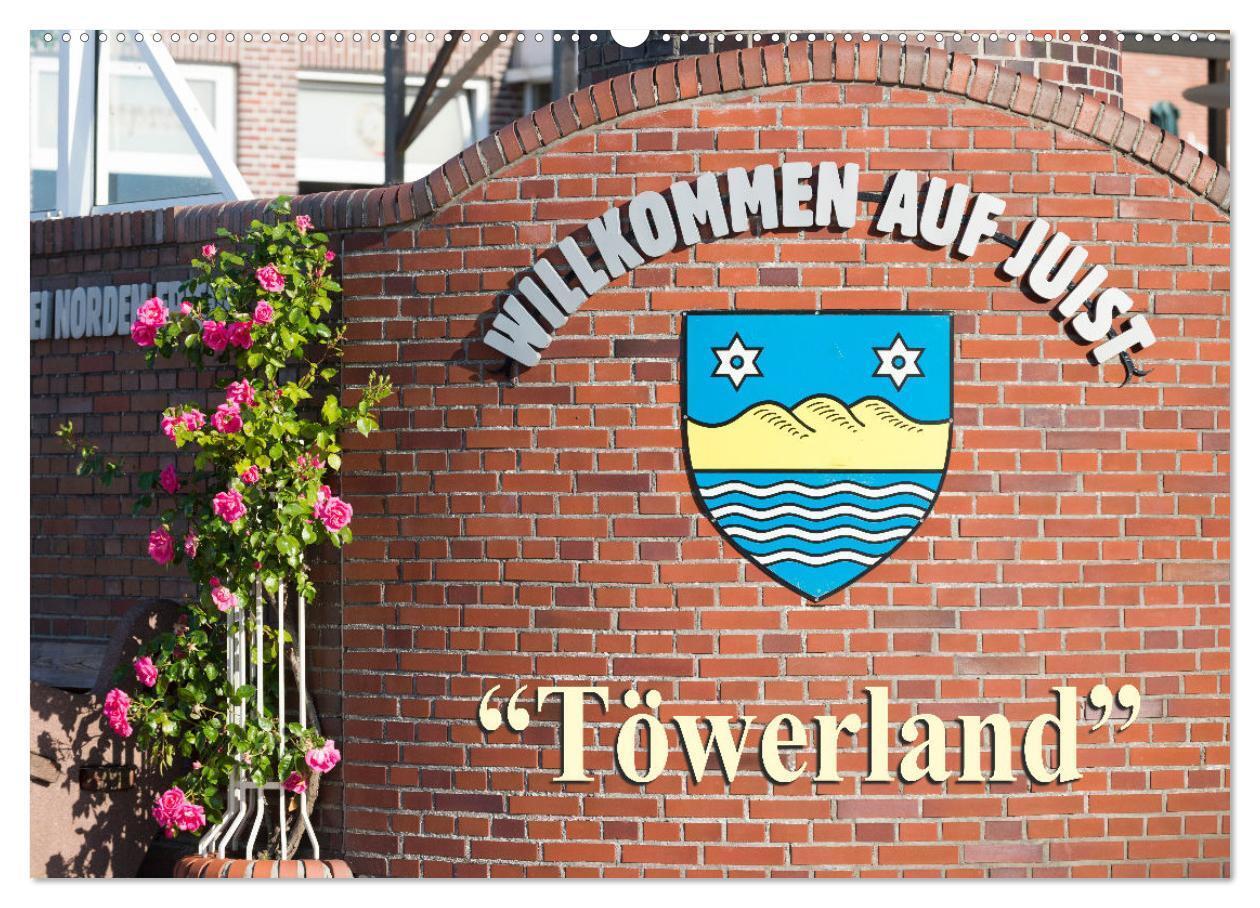 Cover: 9783457128671 | "Töwerland" Juist (Wandkalender 2025 DIN A2 quer), CALVENDO...