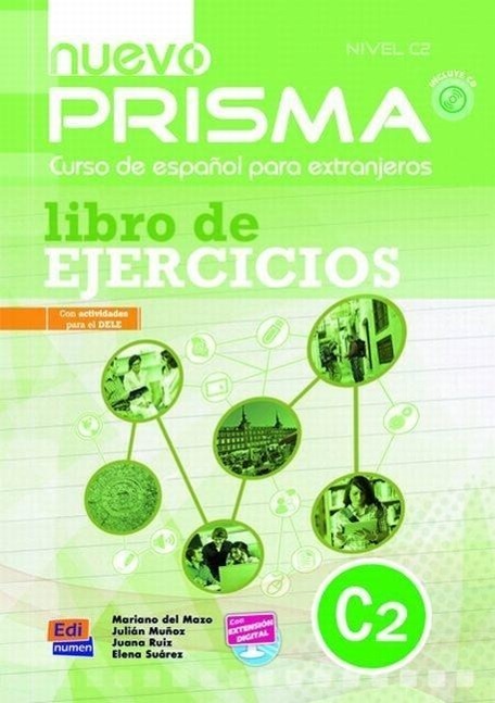 Cover: 9788498482607 | Nuevo Prisma C2 | Exercises Book + CD | Juana Ruiz (u. a.) | Buch