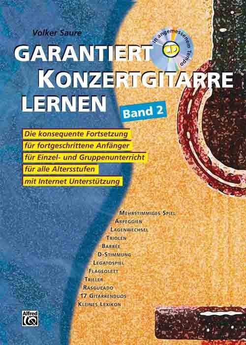 Cover: 9783933136565 | Garantiert Konzertgitarre lernen 2 | Volker Saure | Broschüre | 128 S.