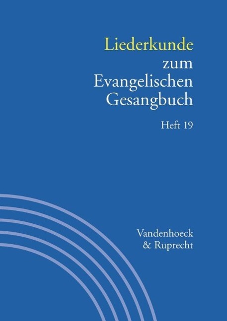 Cover: 9783525503423 | Liederkunde zum Evangelischen Gesangbuch.Heft 19 | Eva Dolezalová