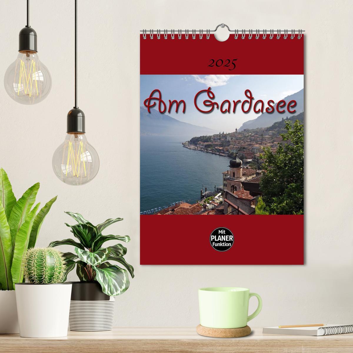 Bild: 9783457016794 | Am Gardasee (Wandkalender 2025 DIN A4 hoch), CALVENDO Monatskalender