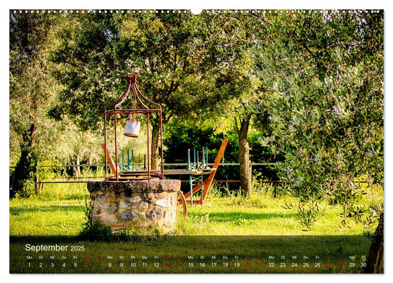 Bild: 9783435370641 | Toskana - spür den Sommer (Wandkalender 2025 DIN A2 quer), CALVENDO...