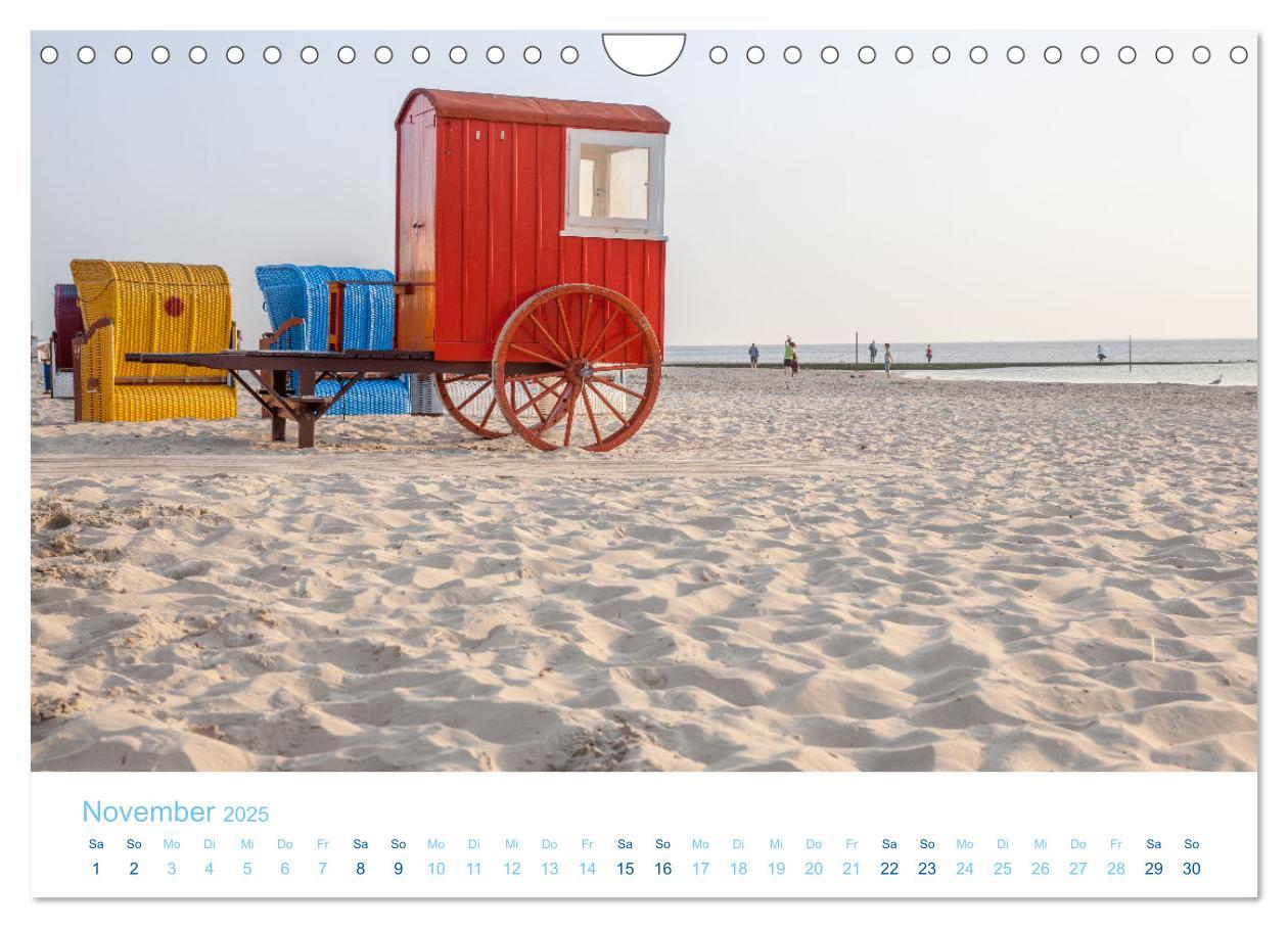 Bild: 9783435074525 | Moin Borkum (Wandkalender 2025 DIN A4 quer), CALVENDO Monatskalender