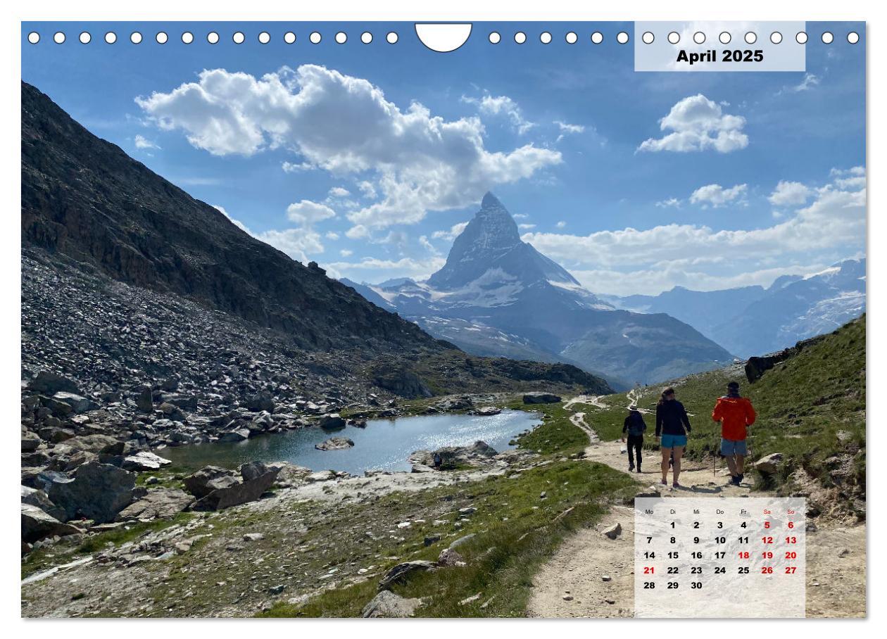 Bild: 9783383851544 | Alpenauszeit - Schöne Orte der Alpen (Wandkalender 2025 DIN A4...