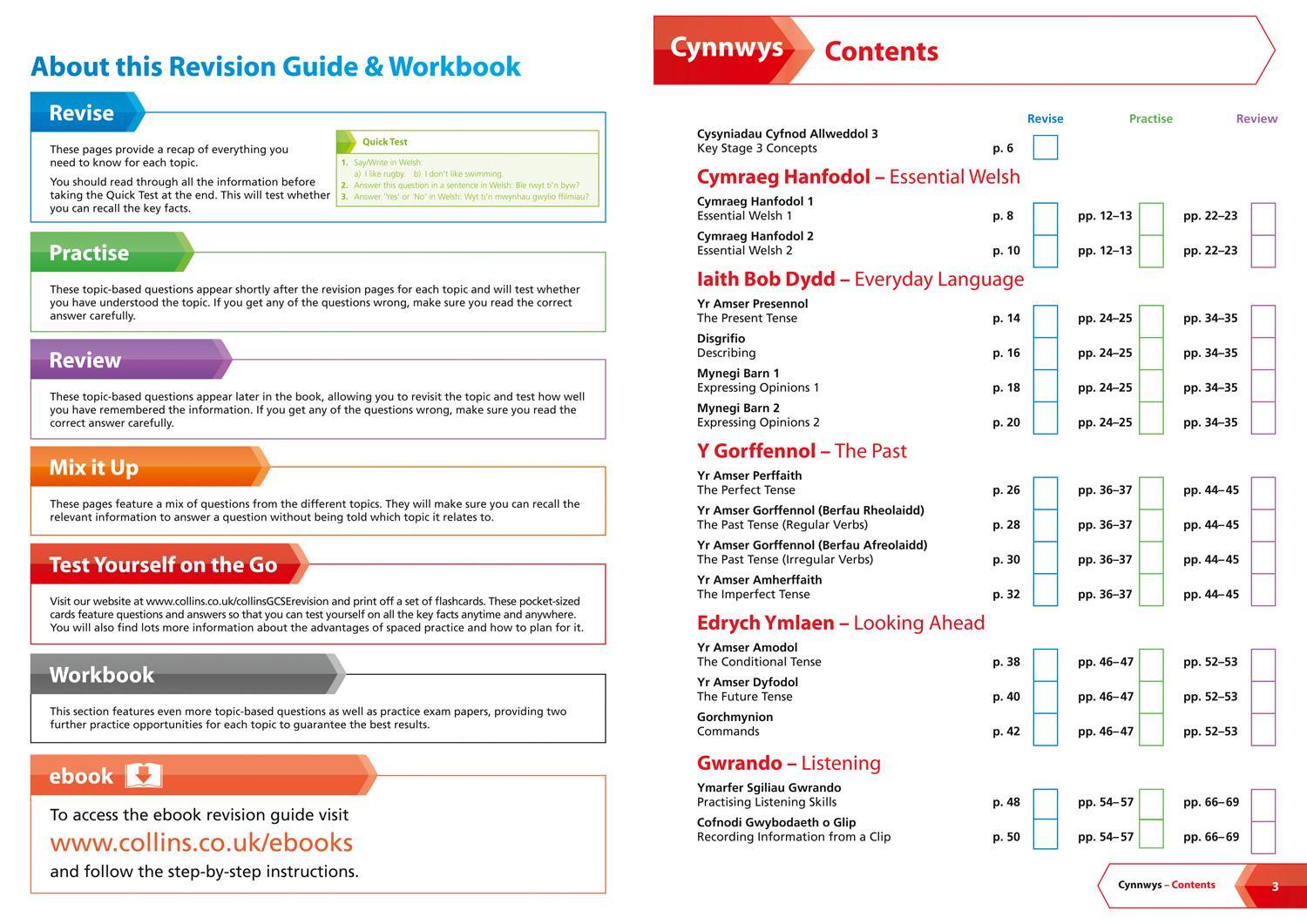 Bild: 9780008227463 | WJEC GCSE Welsh as a Second Language All-in-One Complete Revision...