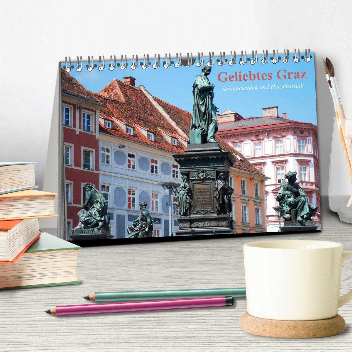 Bild: 9783435479177 | Geliebtes Graz. Schmuckstück und Herzensstadt (Tischkalender 2025...