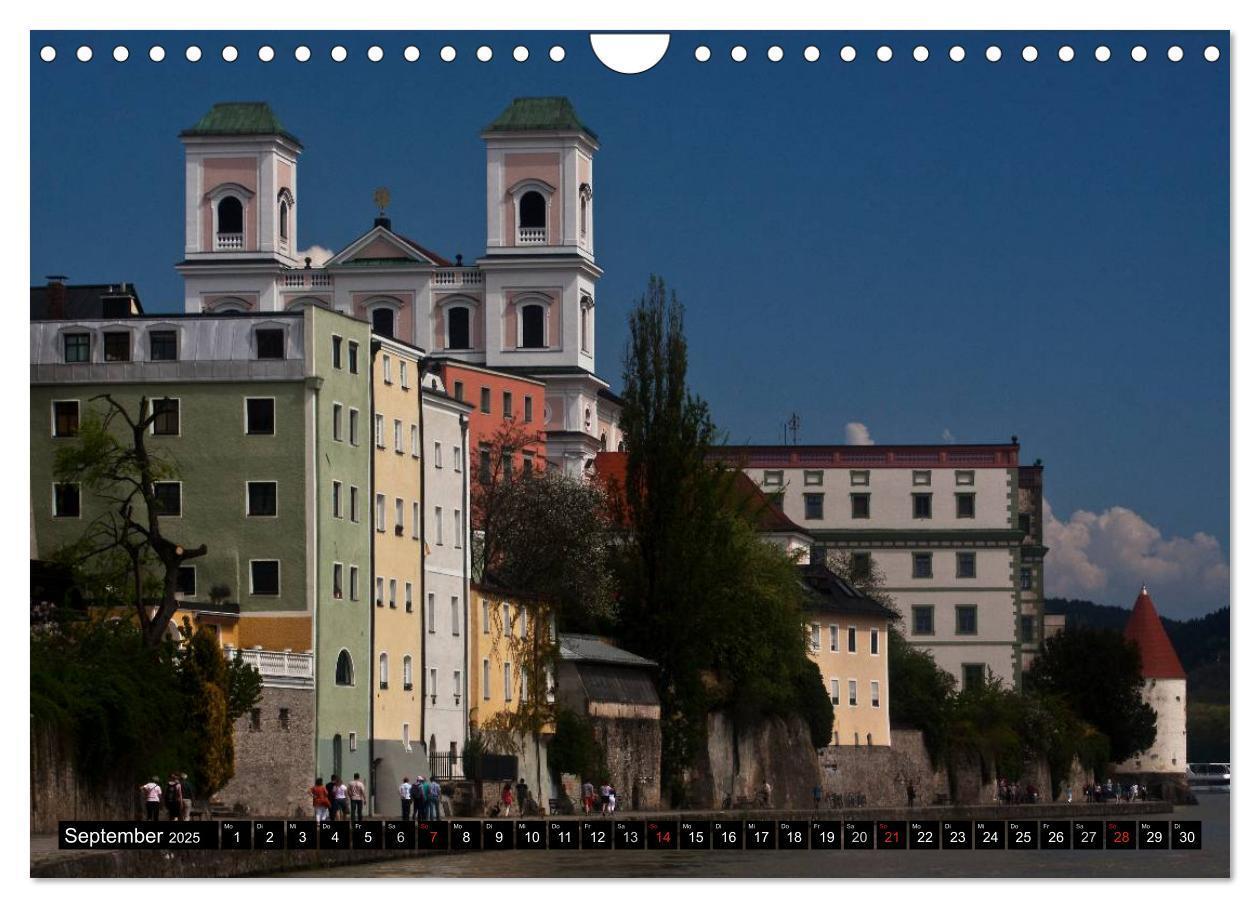 Bild: 9783435640461 | Pittoreskes Passau (Wandkalender 2025 DIN A4 quer), CALVENDO...