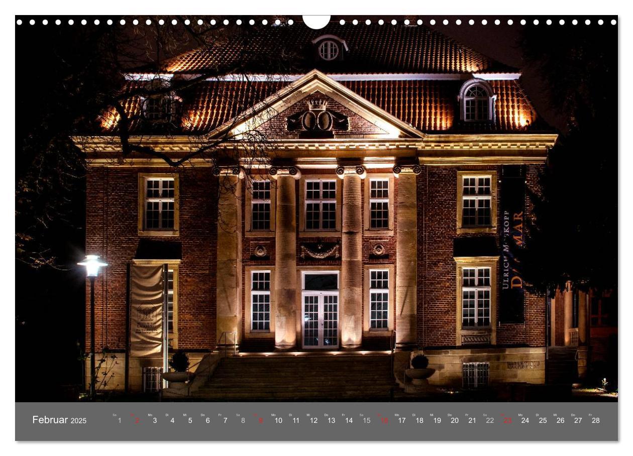 Bild: 9783435558537 | Leuchtendes Münster 2025 - die Metropole Westfalens (Wandkalender...