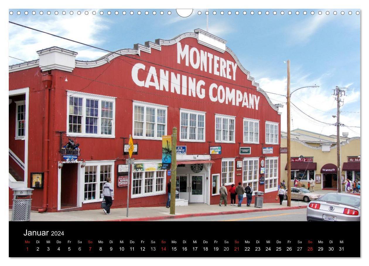 Bild: 9783383617072 | Monterey California (Wandkalender 2024 DIN A3 quer), CALVENDO...