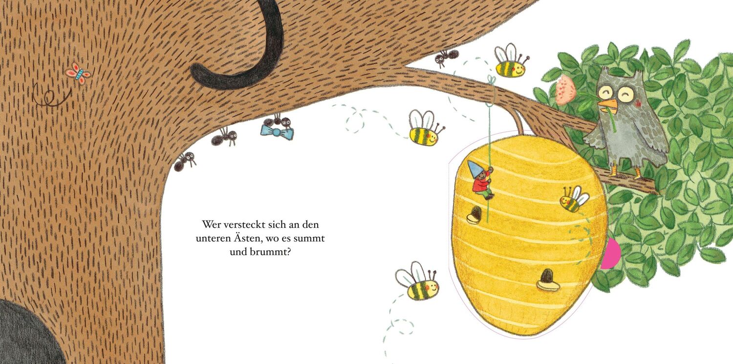 Bild: 9783219120264 | Im Baum ist was los - Pappbilderbuch mit Klappen | Marianne Dubuc