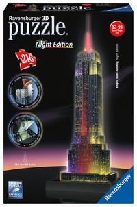 Cover: 4005556125661 | Empire State Building bei Nacht. 3D Puzzle 216 Teile | Spiel | 12566