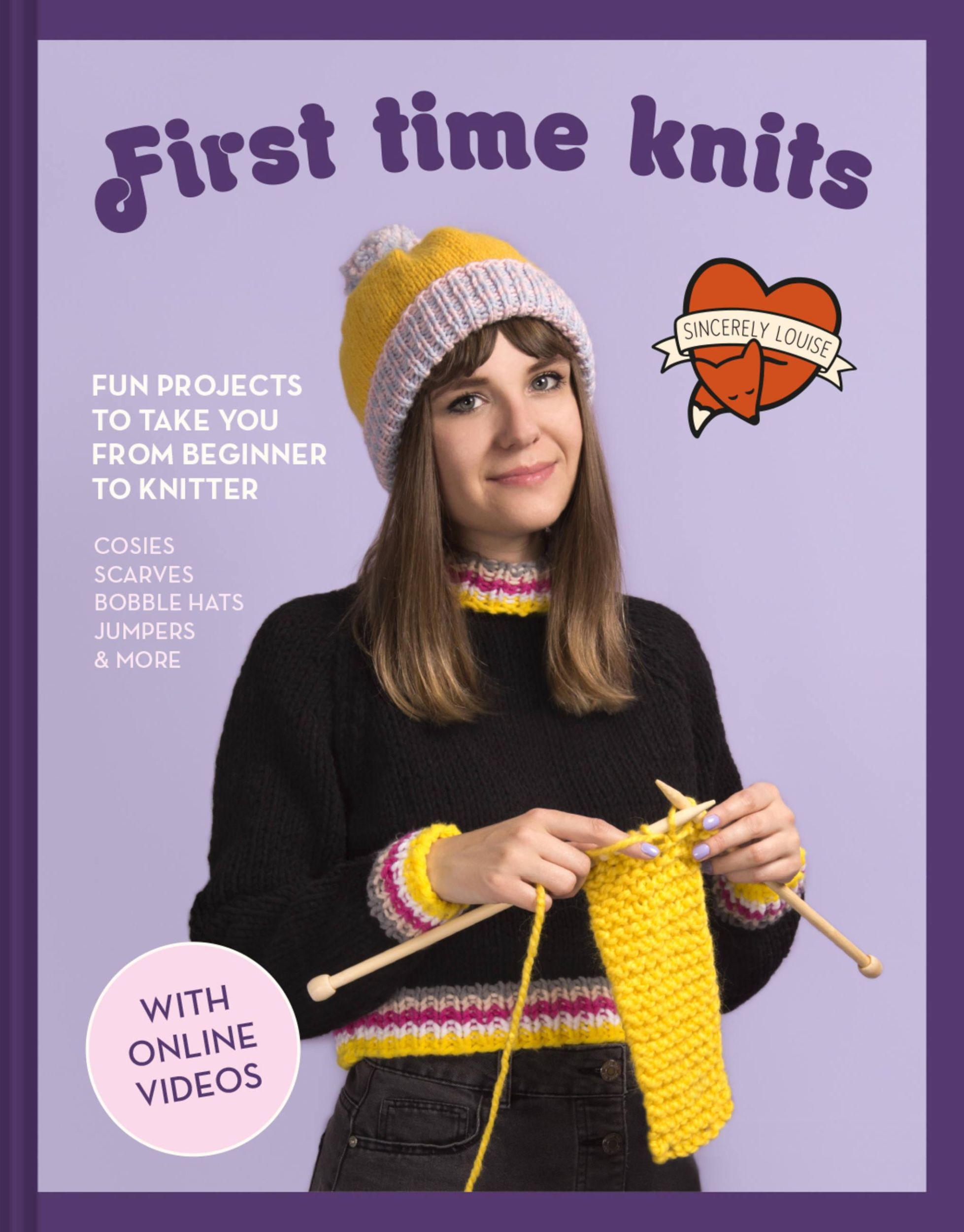 Cover: 9781911163626 | First Time Knits | Fun Projects to Take You from Beginner to Knitter