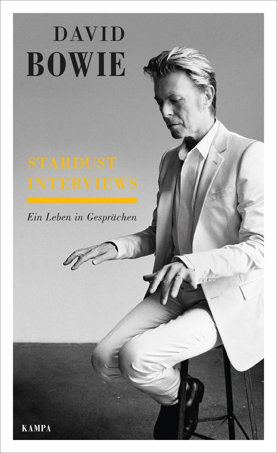 Cover: 9783311140054 | Stardust Interviews | Ein Leben in Gesprächen | David Bowie | Buch