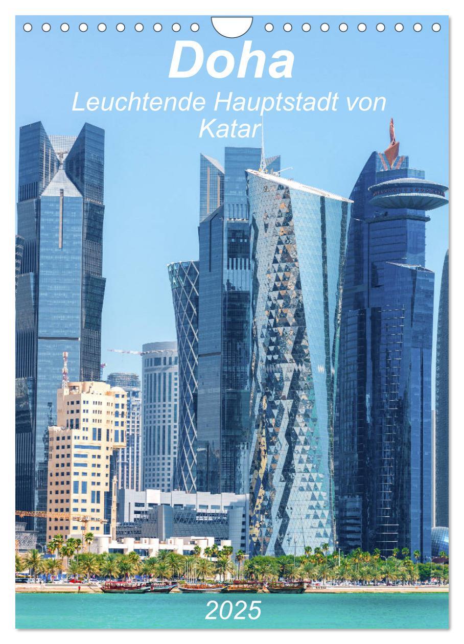 Cover: 9783435946006 | Doha Leuchtende Hauptstadt von Katar (Wandkalender 2025 DIN A4...