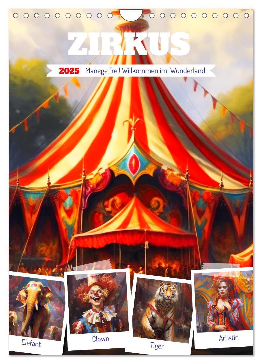 Cover: 9783435864058 | Zirkus. Manege frei! Willkommen im nostalgischen Wunderland...