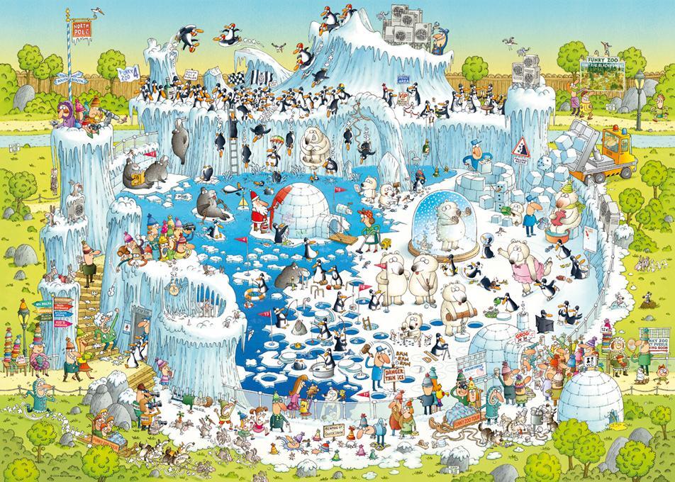 Bild: 4001689296926 | Polar Habitat. Puzzle 1000 Teile | 1000 Teile | Marino Degano | Spiel