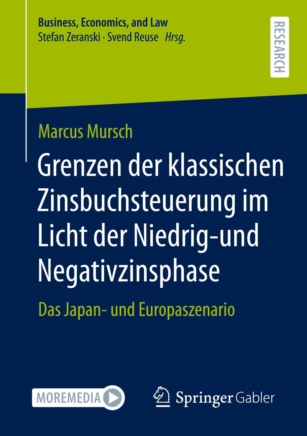 Cover: 9783658322816 | Grenzen der klassischen Zinsbuchsteuerung im Licht der Niedrig-und...