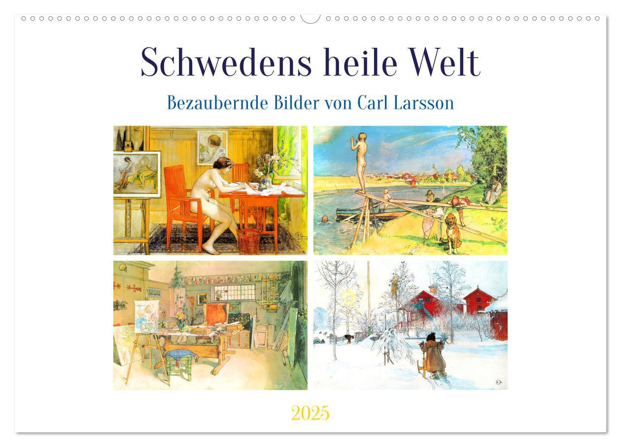 Cover: 9783383868153 | Schwedens heile Welt (Wandkalender 2025 DIN A2 quer), CALVENDO...