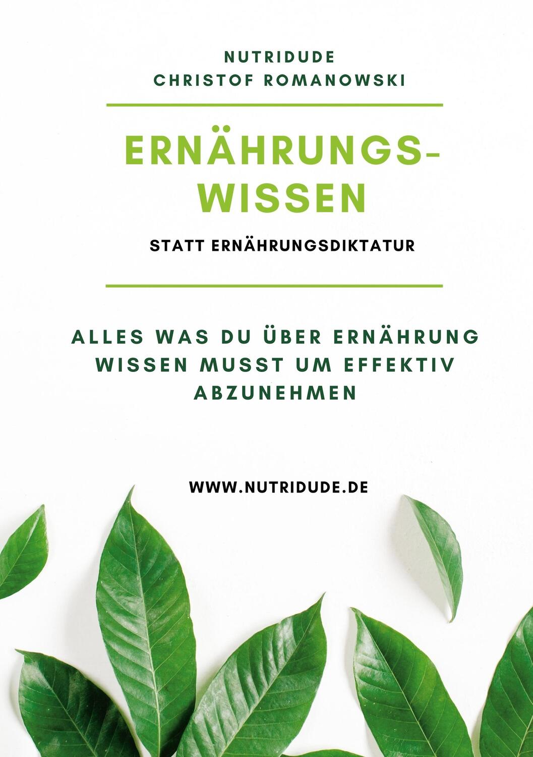 Cover: 9783754397220 | Ernährungswissen statt Ernährungsdiktatur | Christof Romanowski | Buch