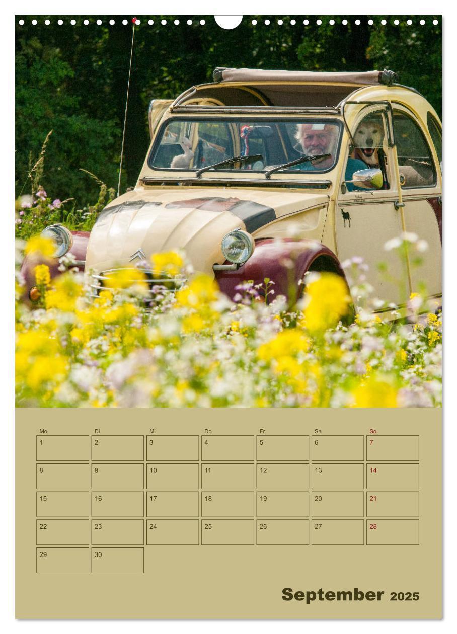 Bild: 9783435955312 | Citroën 2 CV ¿ Flower Power (Wandkalender 2025 DIN A3 hoch),...