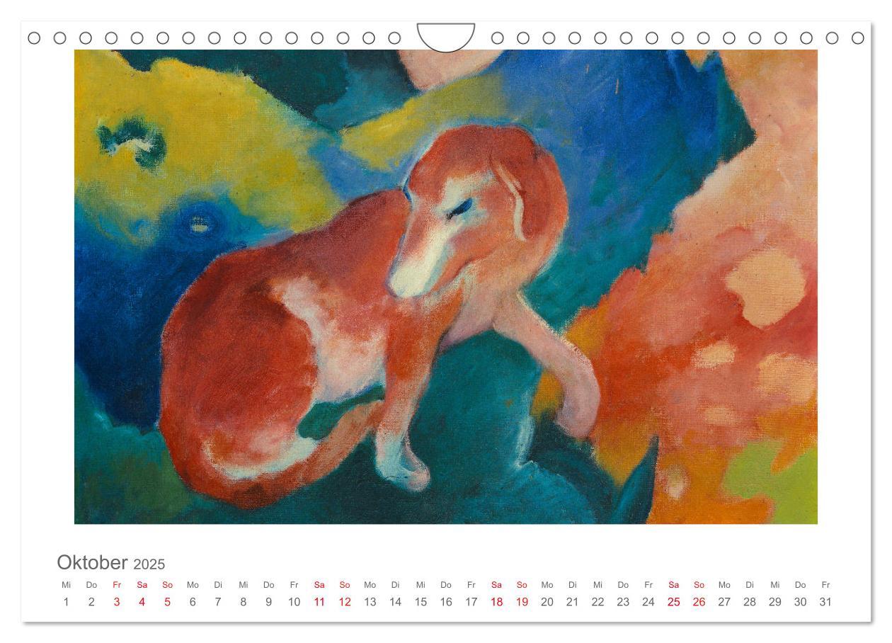 Bild: 9783435324965 | Franz Marc 2025 (Wandkalender 2025 DIN A4 quer), CALVENDO...