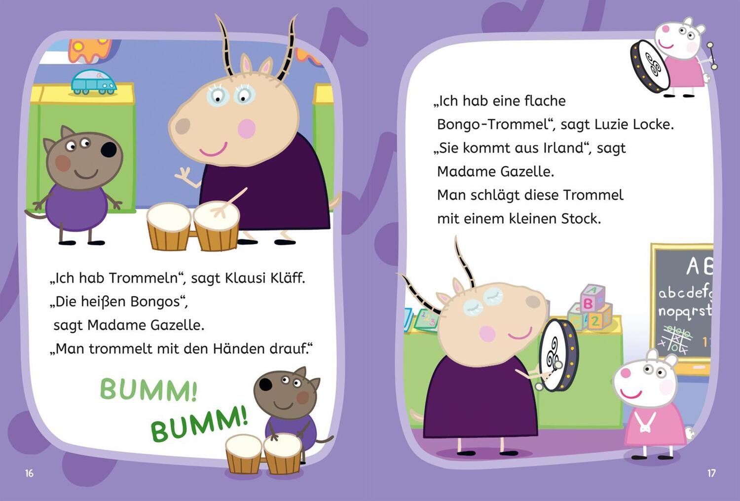 Bild: 9783551690371 | Peppa Wutz: Schul-Geschichten mit Peppa Pig | Steffi Korda | Buch