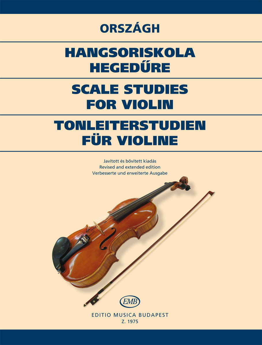 Cover: 9790080019757 | Tonleiterstudien für Violine | Tivadar Orszagh | Buch