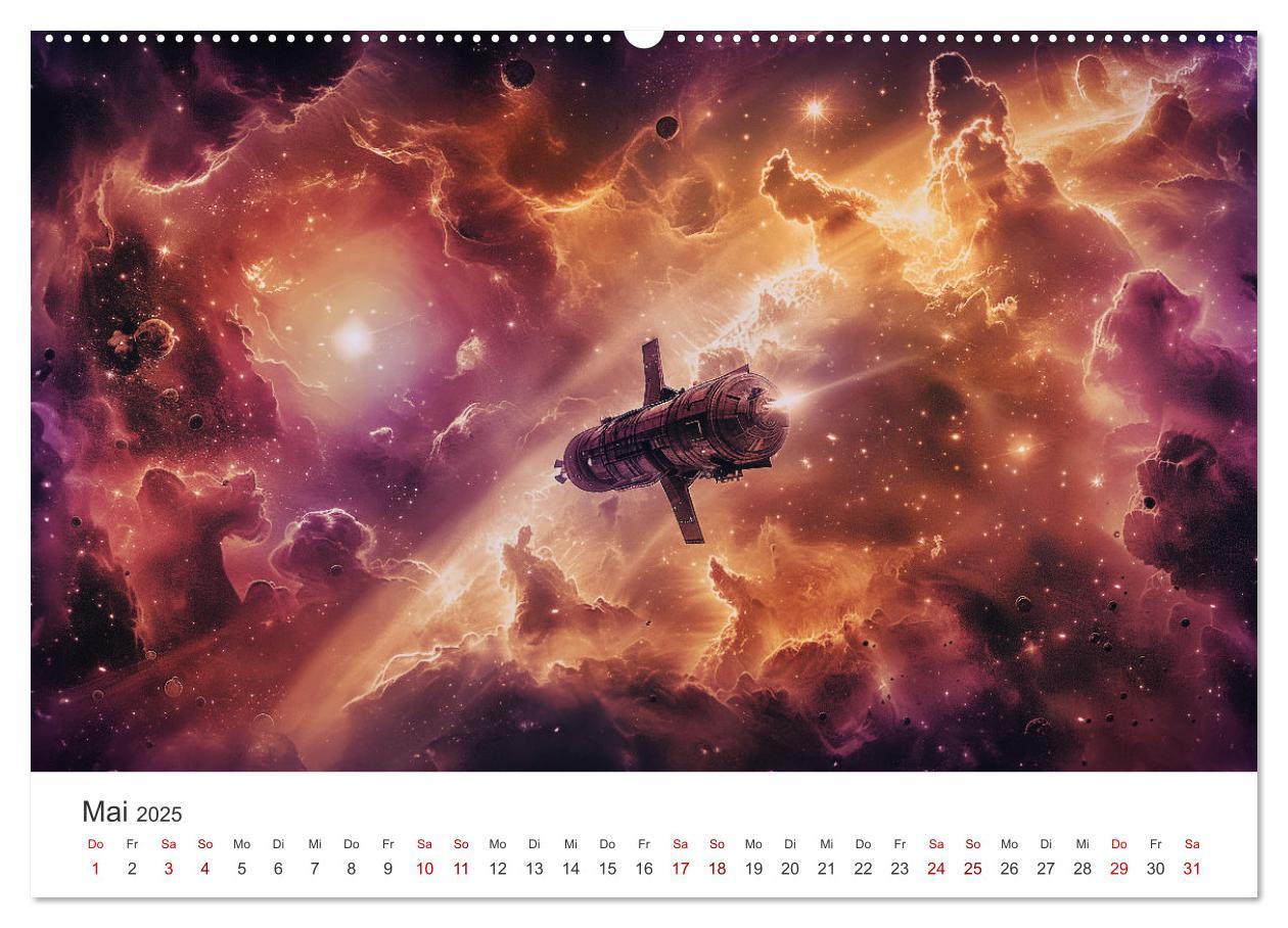 Bild: 9783383821080 | Sternenreisen - Ein kosmischer Kalender (Wandkalender 2025 DIN A2...