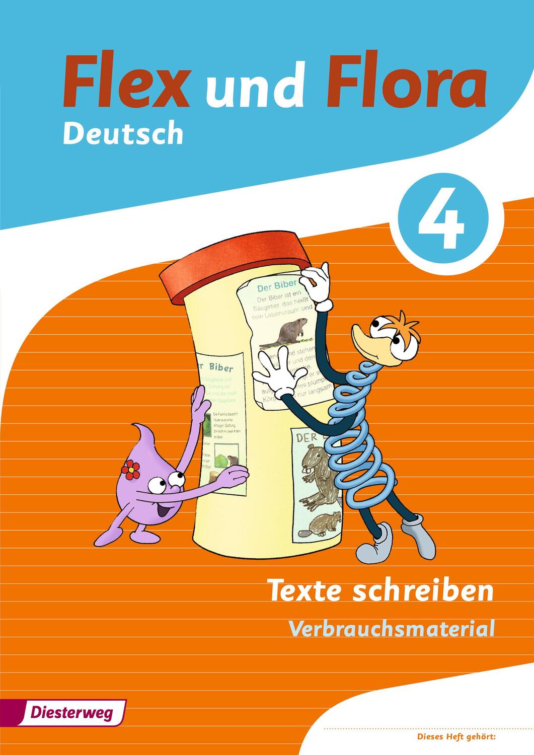 Cover: 9783425145396 | Flex und Flora 4. Heft Texte schreiben: Verbrauchsmaterial | Broschüre