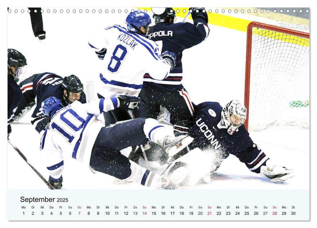 Bild: 9783435180066 | Eishockey. Dynamik, Athletik und Präzision! (Wandkalender 2025 DIN...