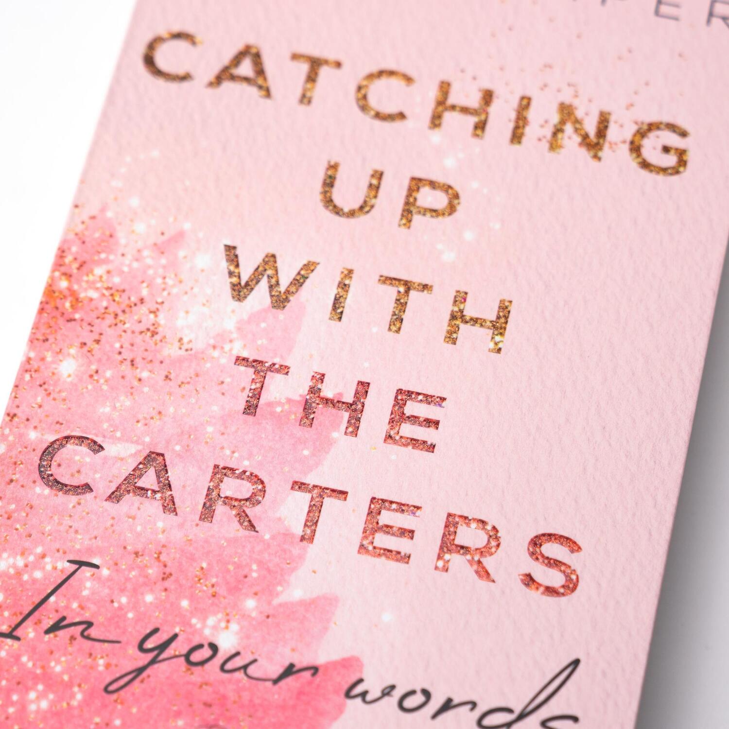 Bild: 9783745703023 | Catching up with the Carters - In your words | Fam Schaper | Buch