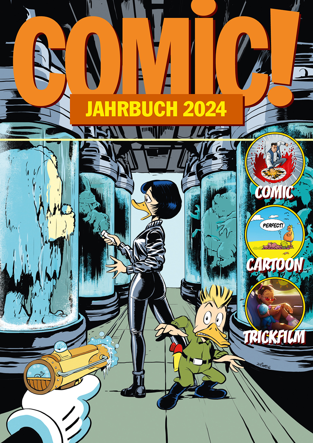 Cover: 9783888349546 | COMIC! - Jahrbuch 2024 | COMIC!-Jahrbuch 24, Comic Cartoon Trickfilm