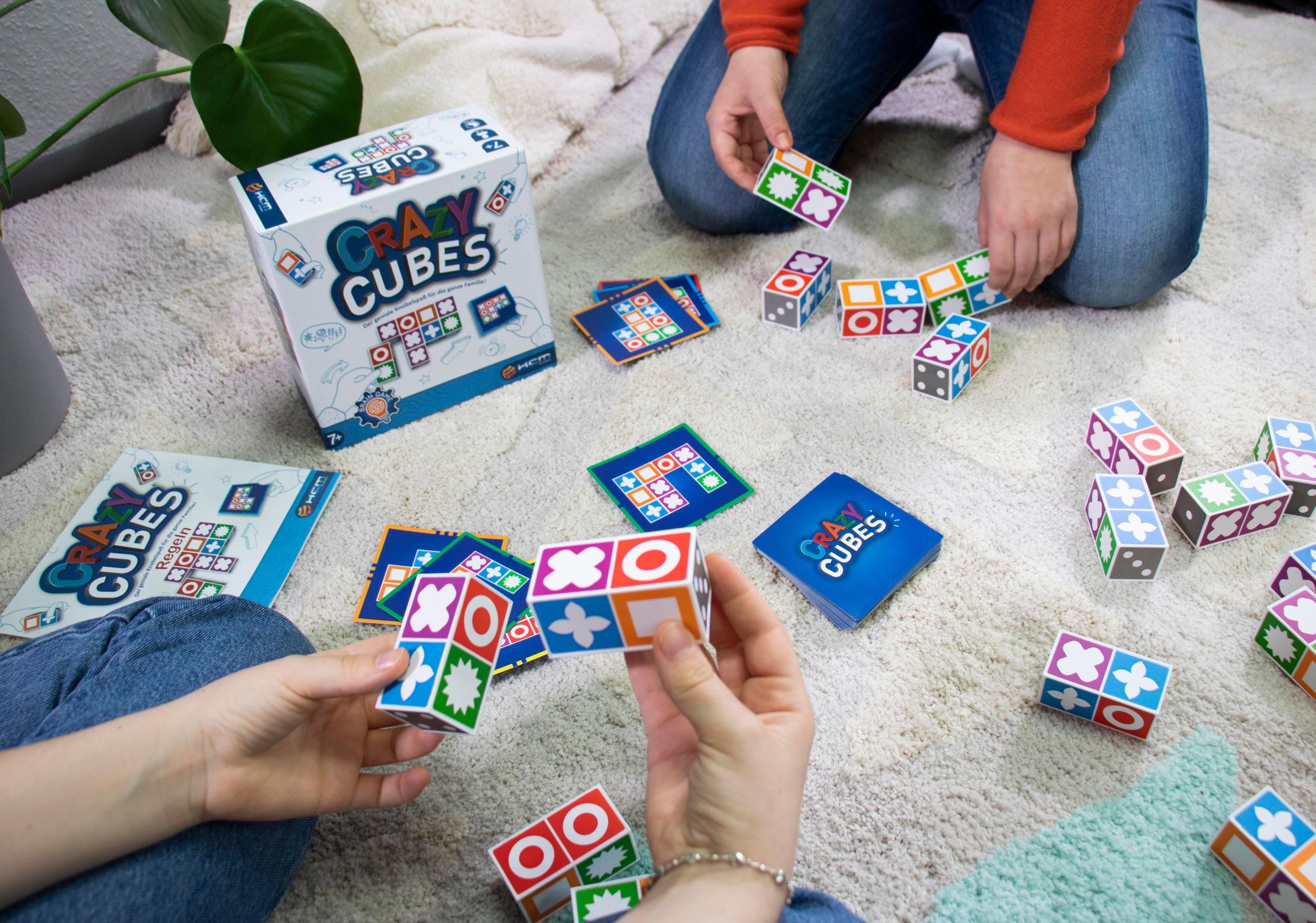 Bild: 4018928551579 | Crazy Cubes | 20min, Für 1-4 Spieler | Spiel | 55157 | Deutsch | 2024