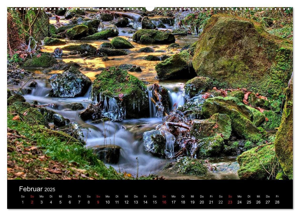 Bild: 9783435815920 | Naturpark Teutoburger Wald - Silberbach (Wandkalender 2025 DIN A2...