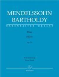 Cover: 9790006527571 | Elias (Elijah) op. 70 | Oratorium, Klavierauszug/Vocal Score, Dt/engl