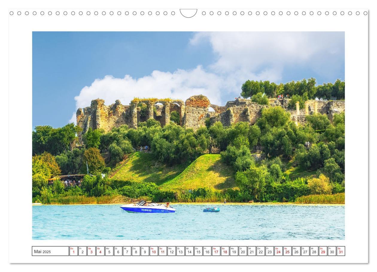 Bild: 9783383845185 | Sirmione - schönster Ort am Gardasee (Wandkalender 2025 DIN A3...