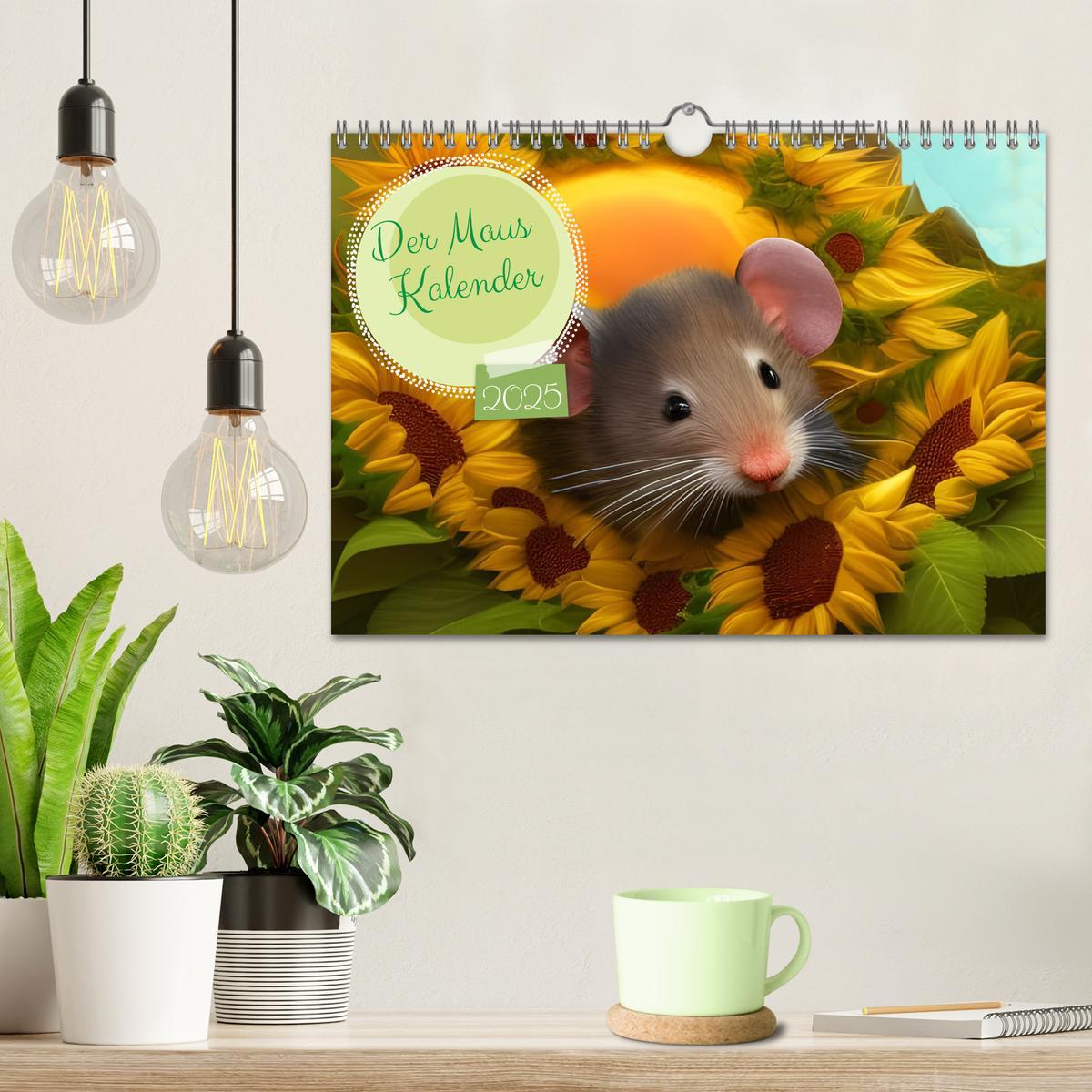 Bild: 9783383911088 | Der Maus Kalender (Wandkalender 2025 DIN A4 quer), CALVENDO...