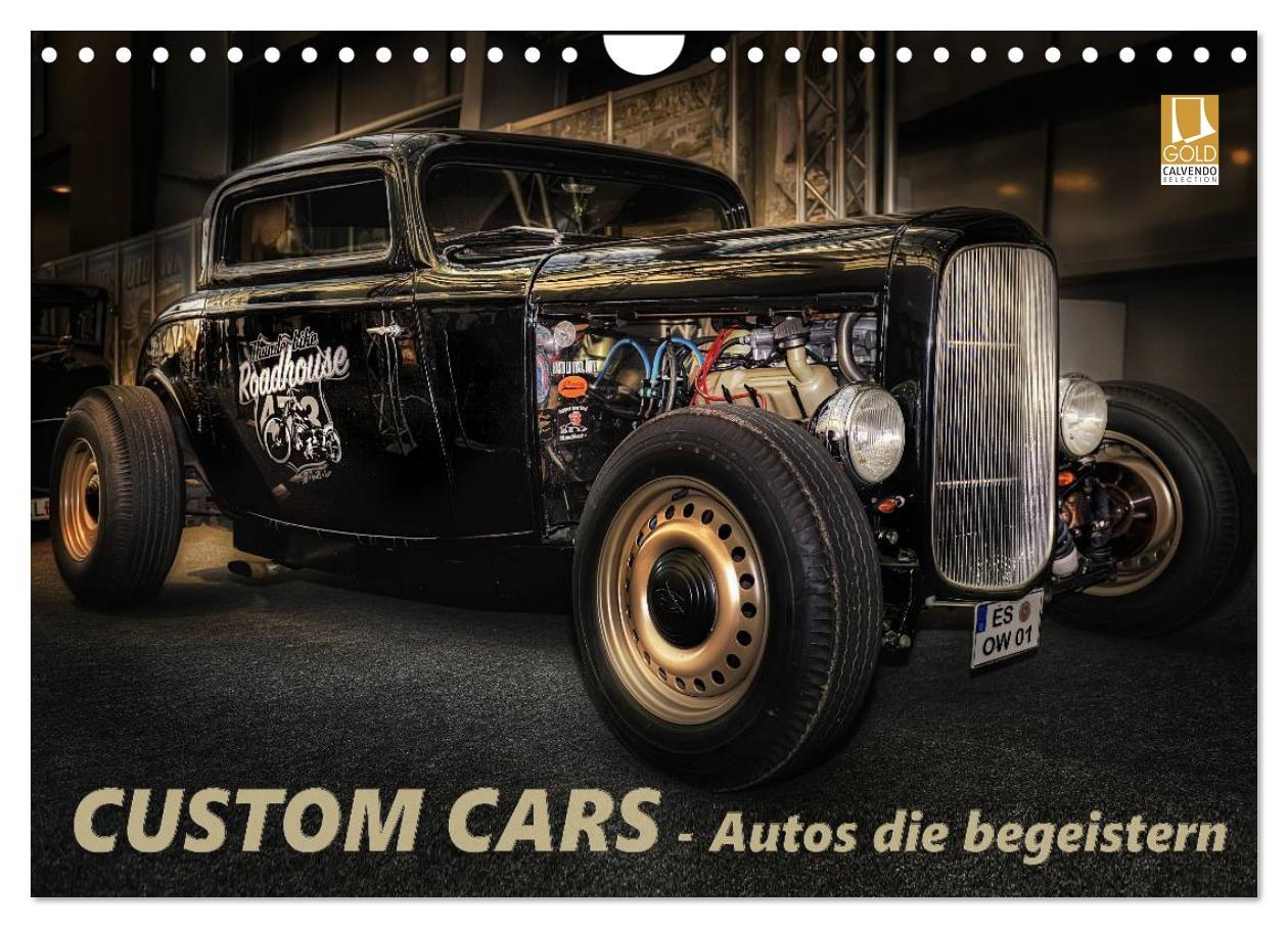 Cover: 9783435620951 | Custom Cars - Autos die begeistern (Wandkalender 2025 DIN A4 quer),...