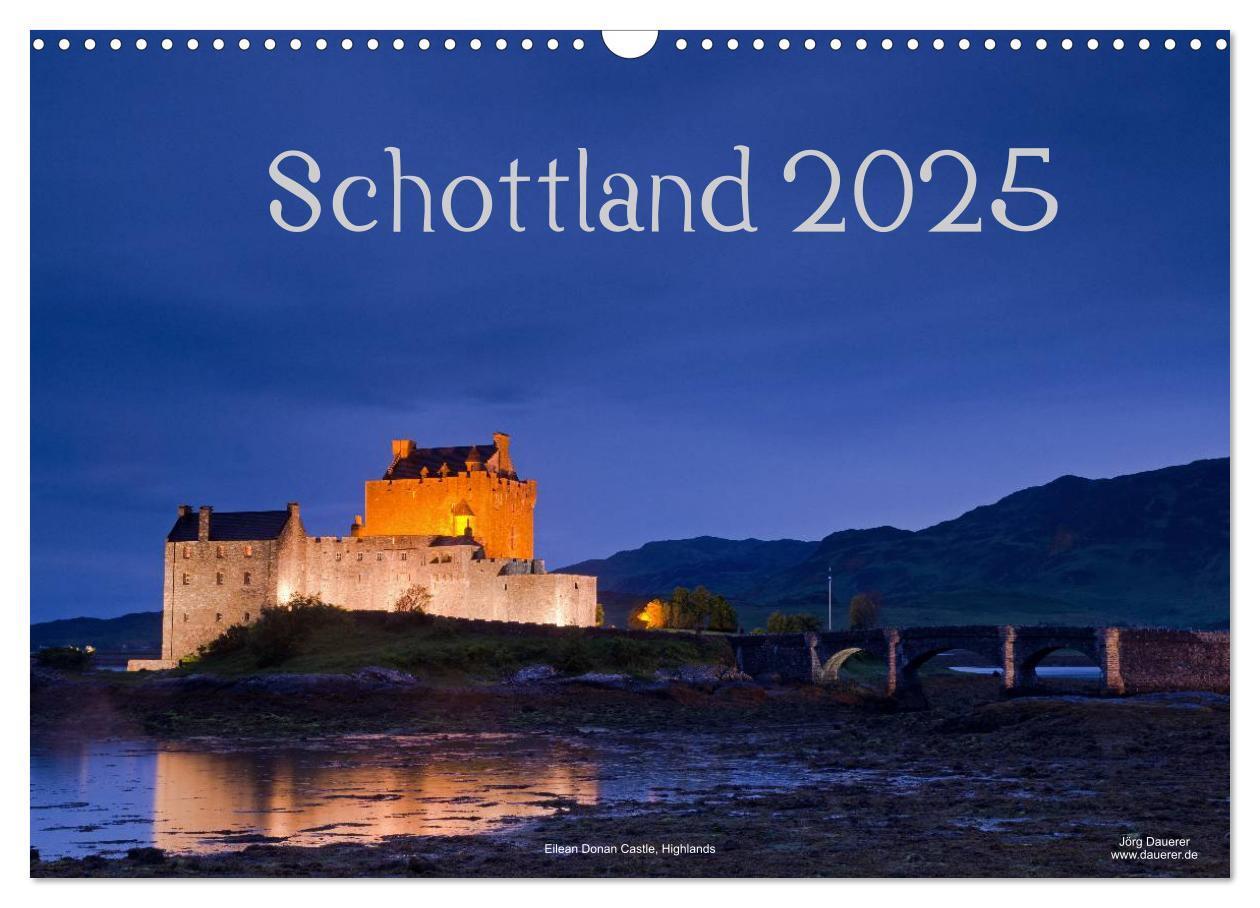 Cover: 9783435784943 | Schottland (Wandkalender 2025 DIN A3 quer), CALVENDO Monatskalender